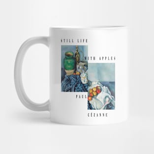 Still life with apples by paul cezanne Mug